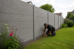 Quelle clôture en béton choisir : prix, types et critères ?
