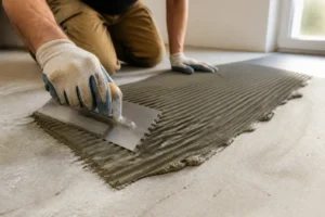 Épaisseur de colle pour carrelage : comment bien la choisir ?
