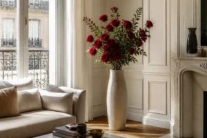 Que mettre dans un grand vase pour sublimer sa décoration